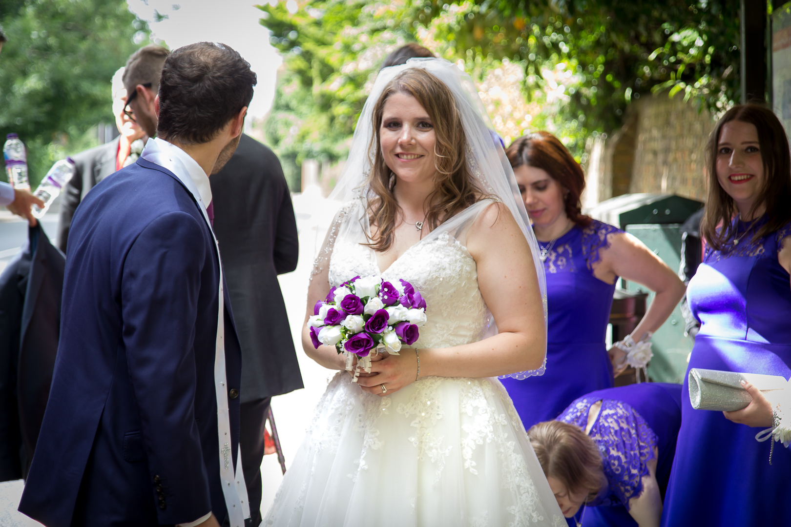 Wedding photograph of Sarah & Basil at The Grange in Northwood Middlesex by Tim Durham of Pinner Wedding Photography. Photographer in Northwood. Photographer in Harrow. Photographer in Moor Park.