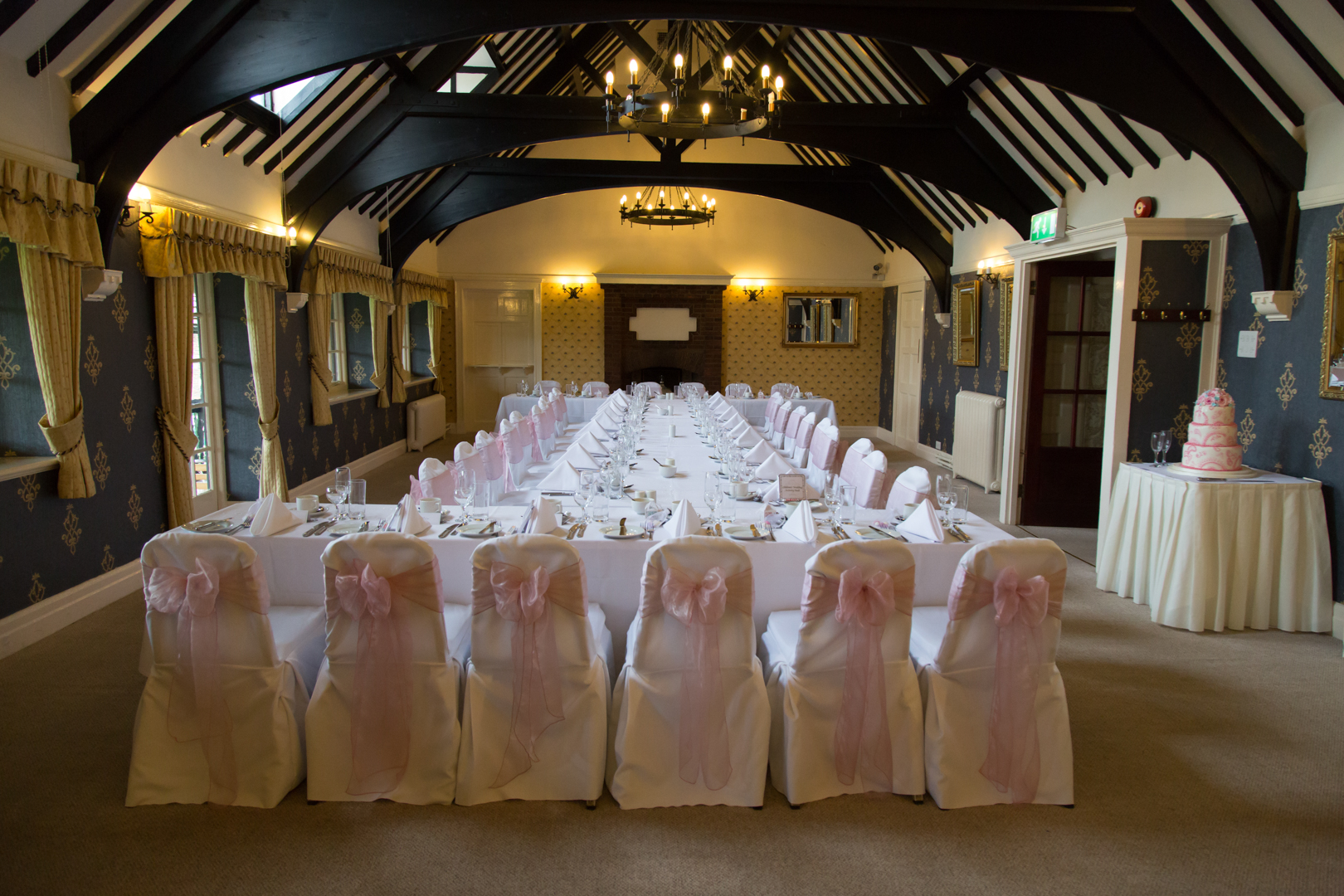 Cavendish Eastcote - upstairs room photographed by Tim Durham of Pinner wedding photography.