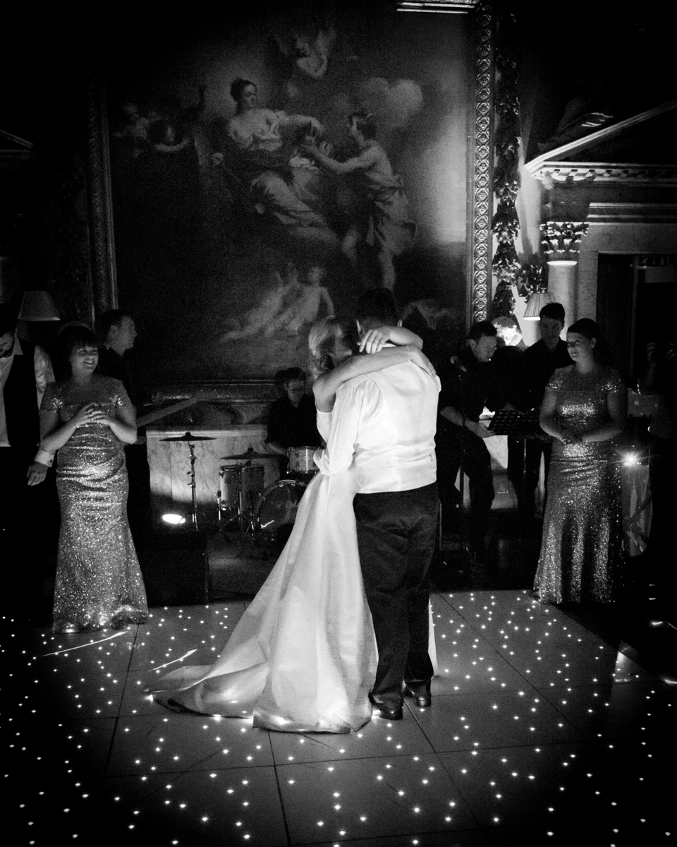 The first dance at Emily and Jon's Wedding at Moor Park,, Rickmansworth